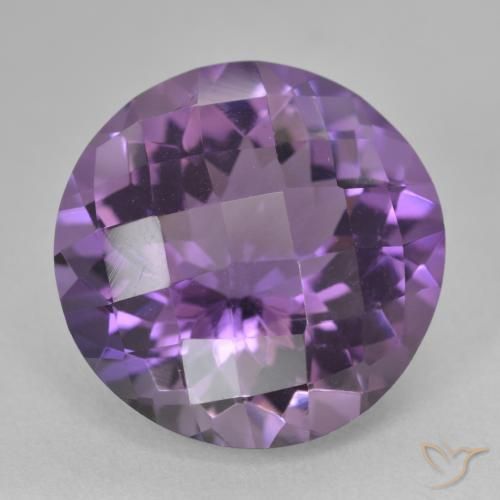18.19ct Naturel Violet moyen Améthyste, Tour, VS