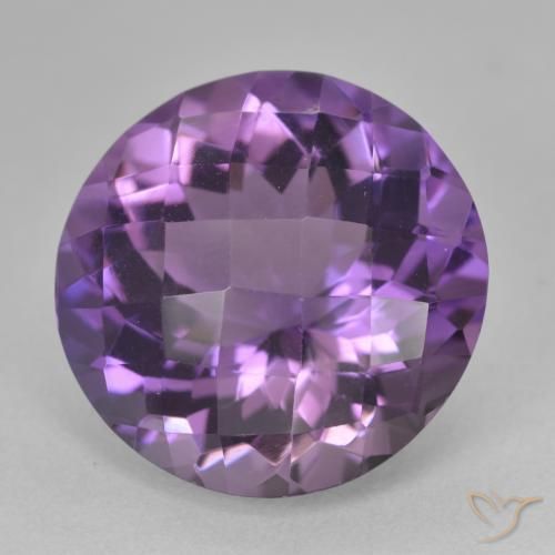 Améthyste Violet moyen naturelle Tour, 18.19 ct, VS