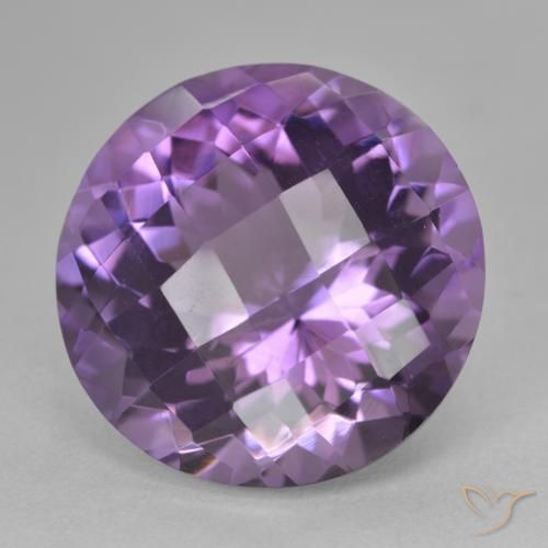 Améthyste Violet moyen naturelle Tour, 18.88 ct, VVS