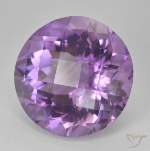 Améthyste Violet moyen naturelle Tour, 19.76 ct, VVS-VS