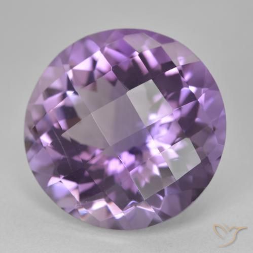 Améthyste Violet moyen naturelle Tour, 19.33 ct, VVS-VS