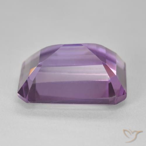 Améthyste Rose violet moyen naturelle Octogone / coupe Émeraude, 15.86 ct, VVS-VS