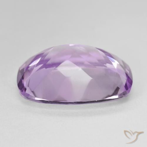 Améthyste Medium Light Purplish-Violet naturelle Coussin, 15.85 ct, VVS