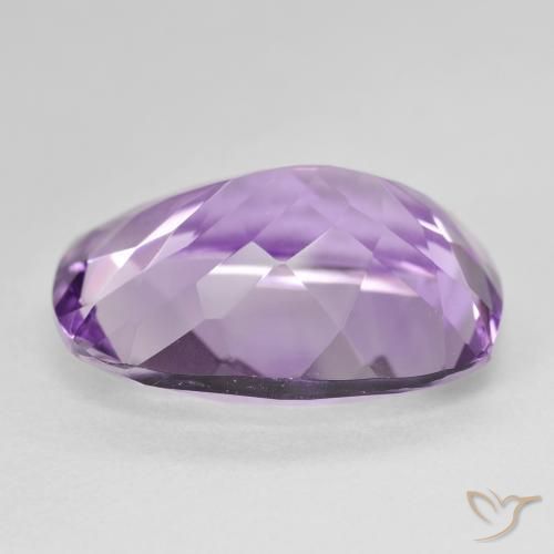 Améthyste Violet violacé naturelle Coussin, 17.64 ct, VVS