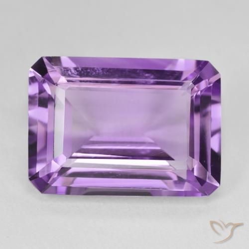 14.44ct Naturel Pourpre violacé profond Améthyste, Taille émeraude, VVS-VS