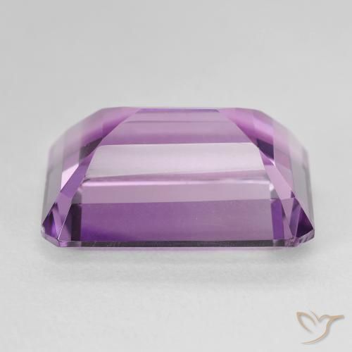 Améthyste Violet moyen naturelle Octogone / coupe Émeraude, 14.92 ct, VS
