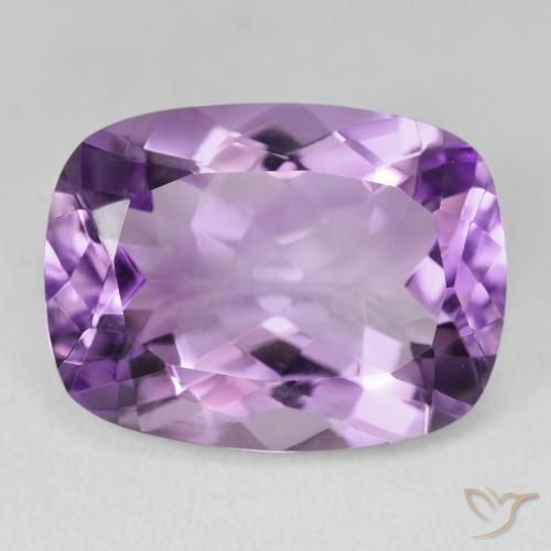 17.06ct Naturel Violet violacé Améthyste, Coussin, VVS-VS