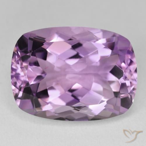 19.11ct Naturel Light-Medium Violet Améthyste, Coussin, VVS-VS