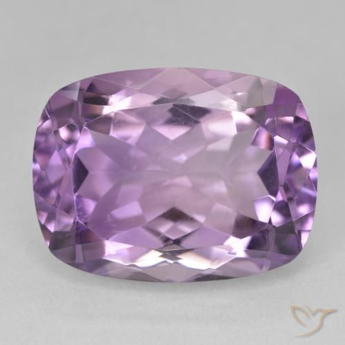 19.70ct Naturel Light-Medium Violet Améthyste, Coussin, VS