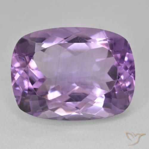 20.17ct Naturel Violet aubergine Améthyste, Coussin, VVS