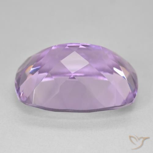 Améthyste Violet moyen naturelle Coussin, 19.34 ct, VVS