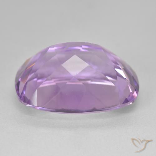 Améthyste Light-Medium Violet naturelle Coussin, 19.35 ct, VVS