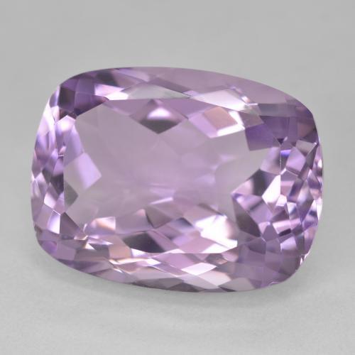 Améthyste Violet rose moyen naturelle Coussin, 20.29 ct, VS