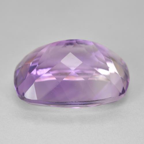 Améthyste Violet rose moyen naturelle Coussin, 20.29 ct, VS