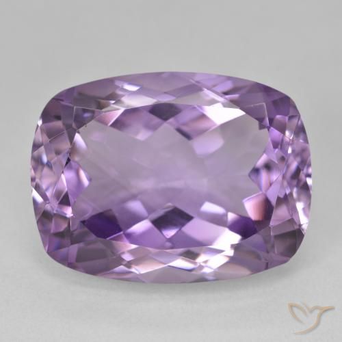 20.06ct Naturel Violet moyen Améthyste, Coussin, VVS