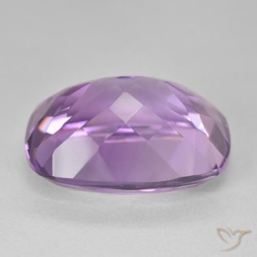 Améthyste Violet moyen naturelle Coussin, 20.06 ct, VVS
