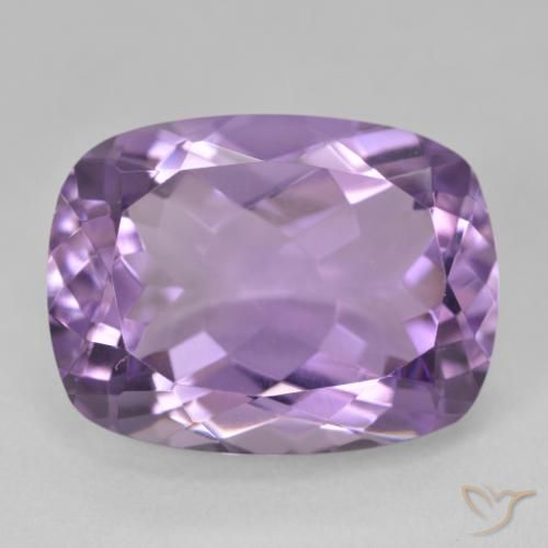 18.55ct Naturel Violet moyen Améthyste, Coussin, VVS