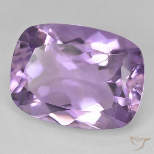 Améthyste Violet iris profond naturelle Coussin, 16.34 ct, VVS