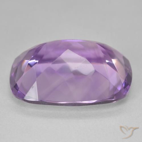 Améthyste Violet iris profond naturelle Coussin, 16.34 ct, VVS