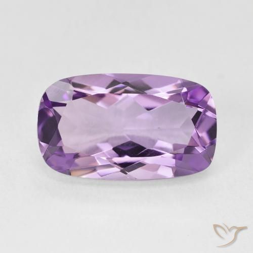 5.50ct Naturel Violet moyen Améthyste, Coussin, VVS
