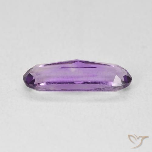 Améthyste Violet Rosâtre naturelle ovale, 1.16 ct, VVS-VS