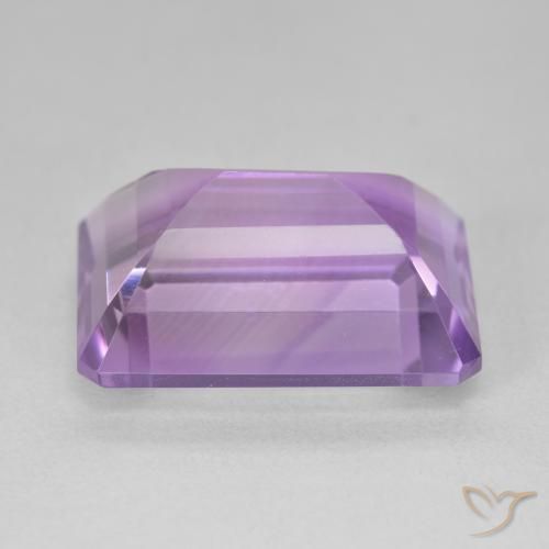 Améthyste Pourpre violacé profond naturelle Octogone / coupe Émeraude, 15.44 ct, VVS
