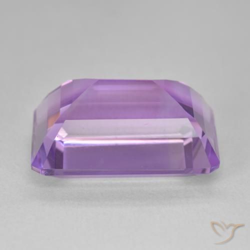 Améthyste Violet moyen naturelle Octogone / coupe Émeraude, 15.91 ct, VVS