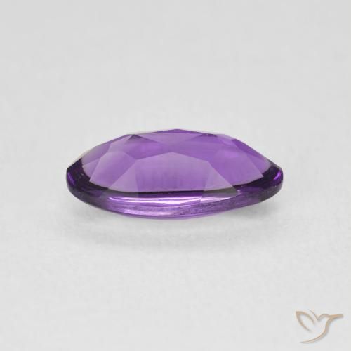 Améthyste Medium Light-Violet naturelle ovale, 1.27 ct, Transparent
