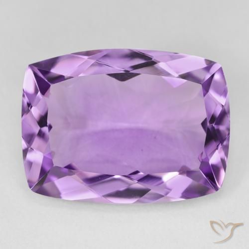 17.29ct Naturel Violet violacé Améthyste, Coussin, VVS