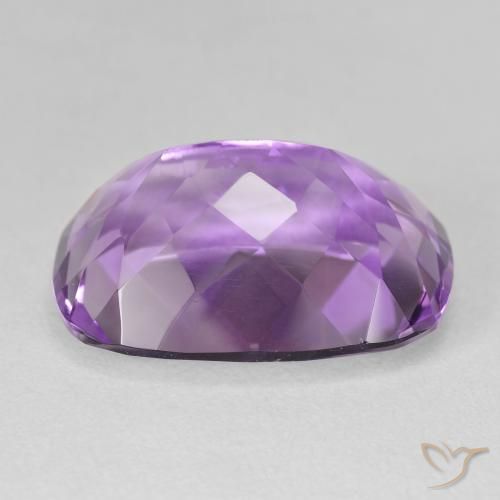 Améthyste Light-Medium Violet naturelle Coussin, 19.24 ct, VVS-VS