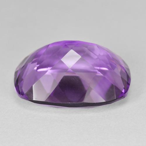 Améthyste Violet moyen naturelle Coussin, 19.50 ct, VVS-VS