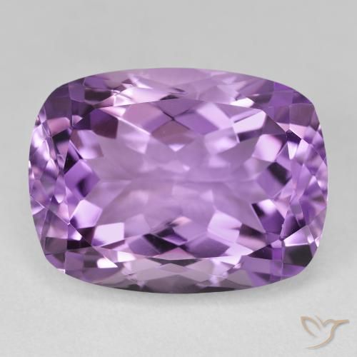 20.15ct Naturel Violet moyen Améthyste, Coussin, VVS-VS
