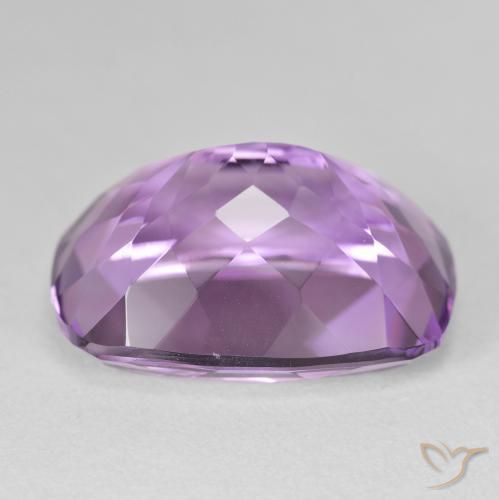 Améthyste Violet moyen naturelle Coussin, 20.15 ct, VVS-VS