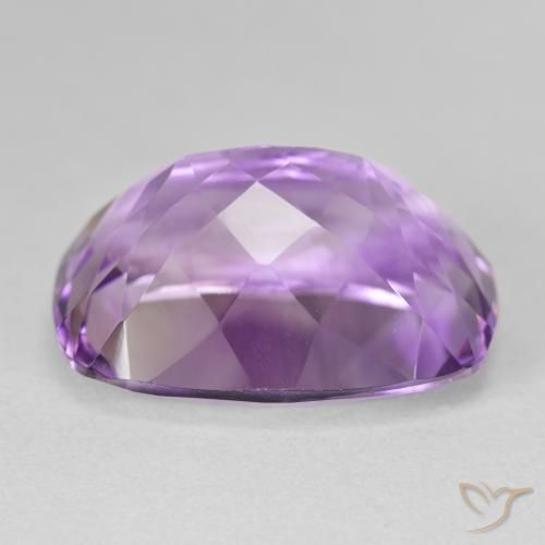 Améthyste Light-Medium Violet naturelle Coussin, 20.06 ct, VVS-VS