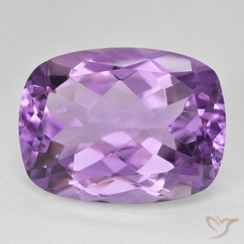 18.82ct Naturel Medium Dark-Violet Améthyste, Coussin, VVS