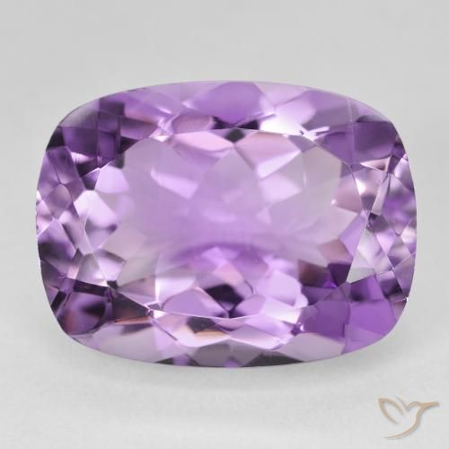18.76ct Naturel Violet rose moyen Améthyste, Coussin, VS