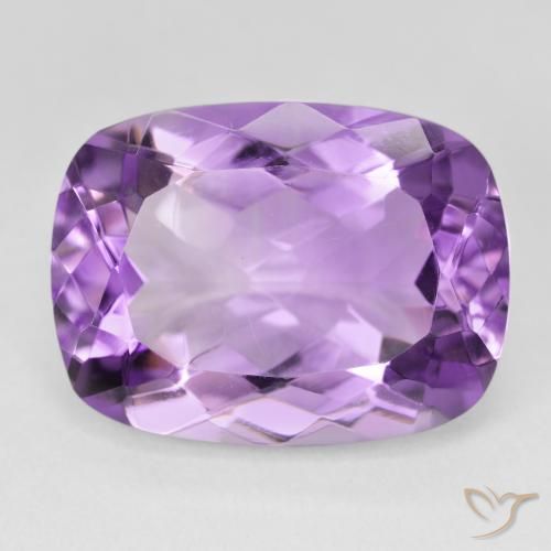 17.51ct Naturel Violet moyen Améthyste, Coussin, VS