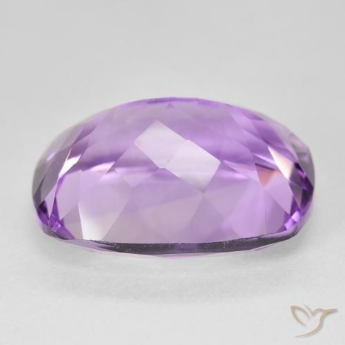 Améthyste Violet rosé foncé naturelle Coussin, 19.70 ct, VVS
