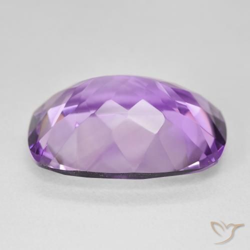 Améthyste Light-Medium Violet naturelle Coussin, 16.52 ct, VVS
