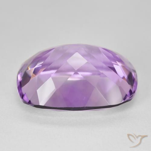 Améthyste Violet Rosâtre naturelle Coussin, 18.75 ct, VVS