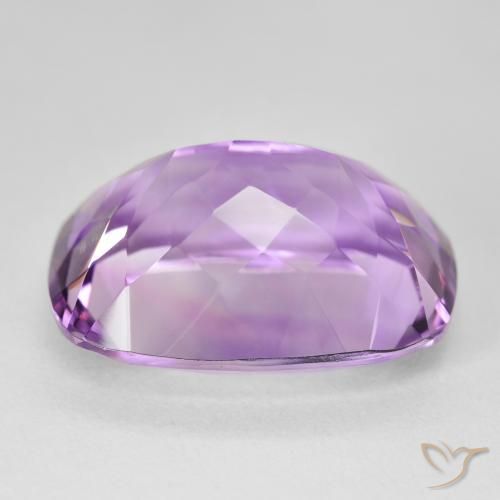 Améthyste Light-Medium Violet naturelle Coussin, 19.53 ct, VVS