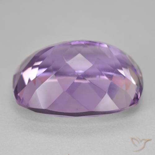 Améthyste Violet moyen naturelle Coussin, 20.86 ct, VVS