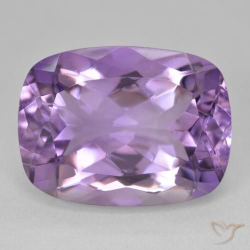 18.69ct Naturel Violet moyen Améthyste, Coussin, VVS