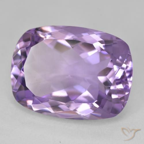 Améthyste Violet foncé naturelle Coussin, 19.17 ct, VVS