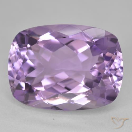 20.24ct Naturel Violet moyen Améthyste, Coussin, VVS