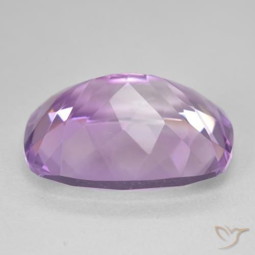 Améthyste Light-Medium Violet naturelle Coussin, 18.25 ct, VVS