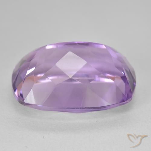 Améthyste Violet moyen naturelle Coussin, 20.58 ct, VVS