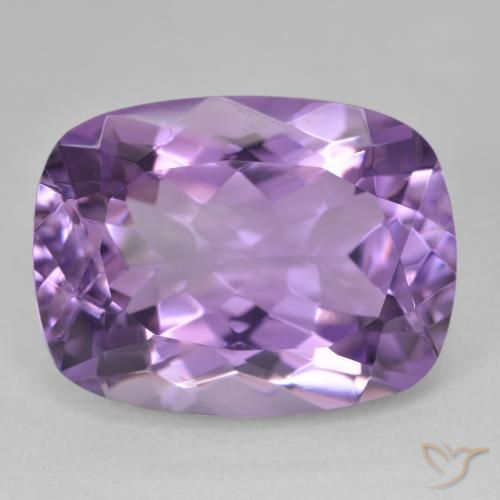 18.92ct Naturel Violet aubergine Améthyste, Coussin, VVS