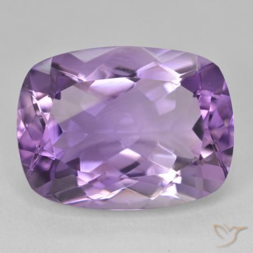 18.16ct Naturel Violet moyen Améthyste, Coussin, VVS