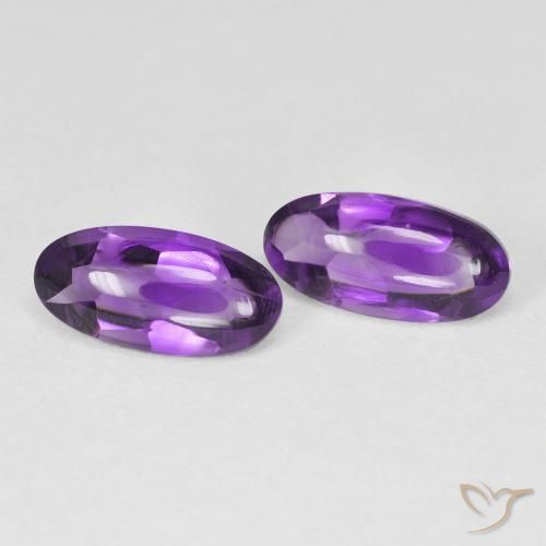 Shop natural 2.56ct Violet intense Améthyste gems, ovale, from Brésil at GemSelect. In stock, global shipping!